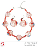Collana e orecchini OCCHI