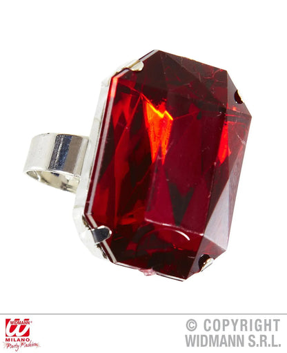 Anello con GEMMA ROSSA - tuttocostumi.it