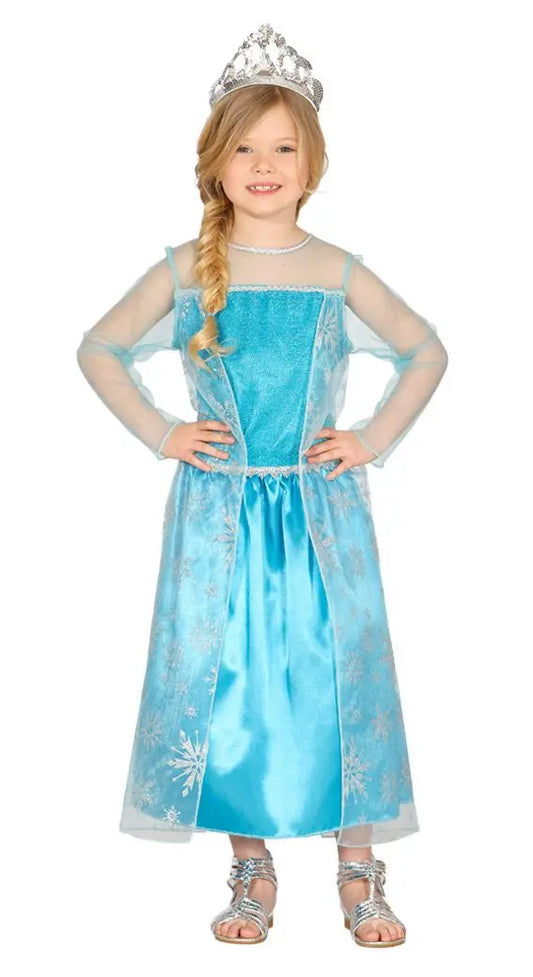Costume REGINA DELLE NEVI bambina - tuttocostumi.it