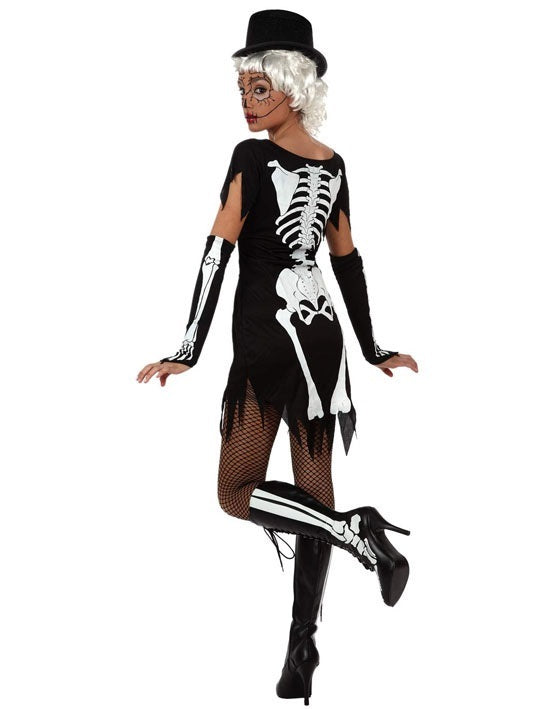 Costume MISS SKELETON CABARET di Atosa - tuttocostumi.it