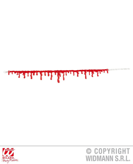 Girocollo GOCCE DI SANGUE - tuttocostumi.it