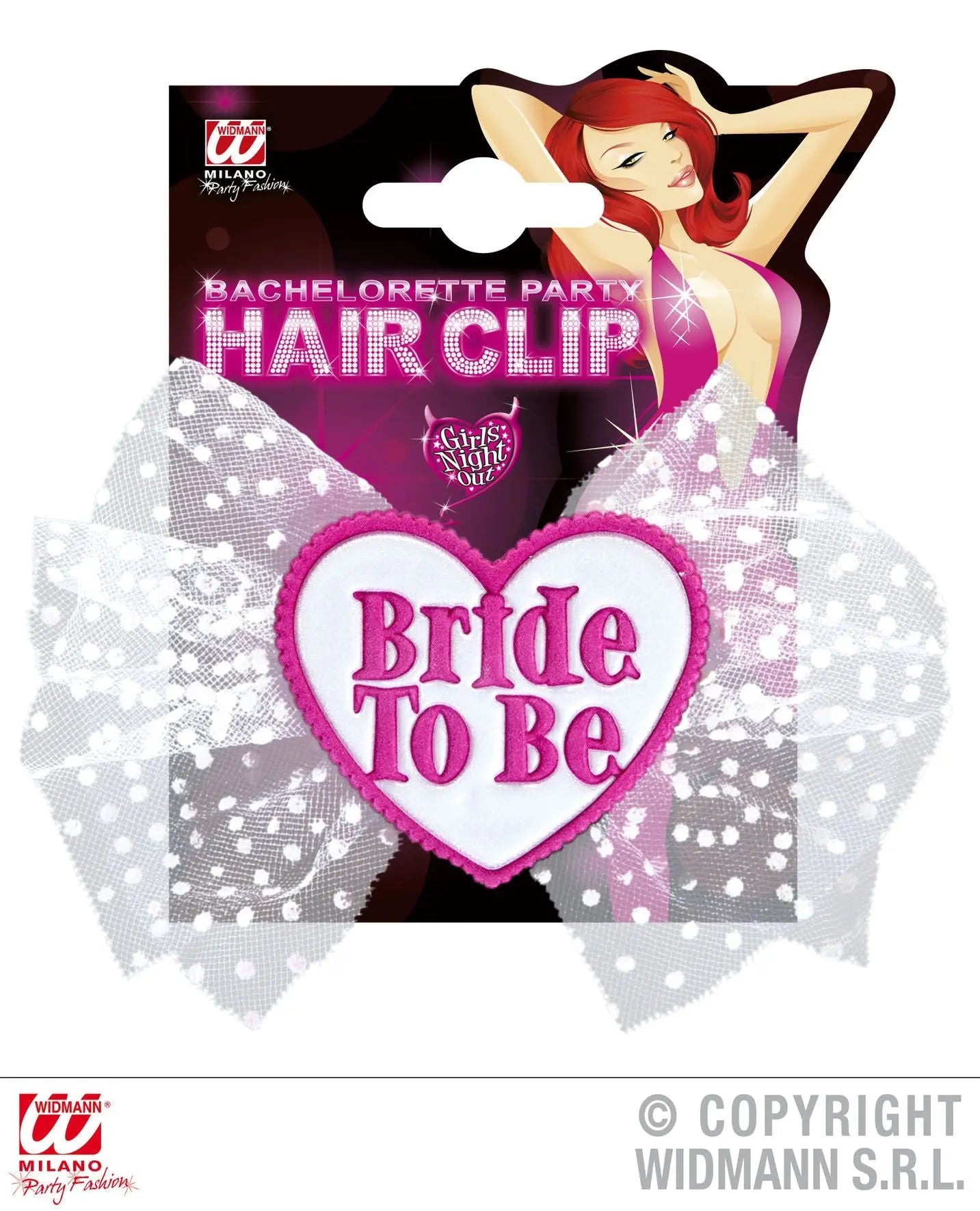 Molletta per capelli BRIDE TO BE sposa - tuttocostumi.it