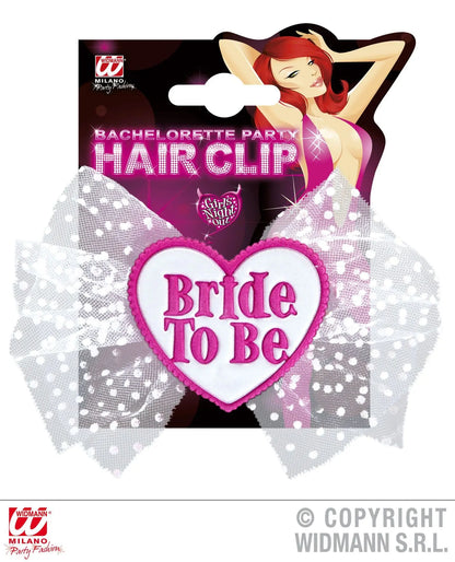 Molletta per capelli BRIDE TO BE sposa - tuttocostumi.it