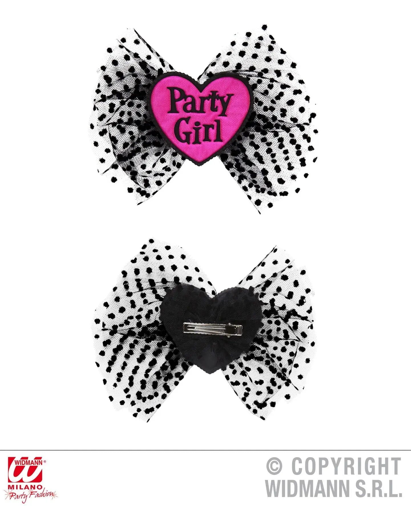 Molletta per capelli PARTY GIRL - tuttocostumi.it