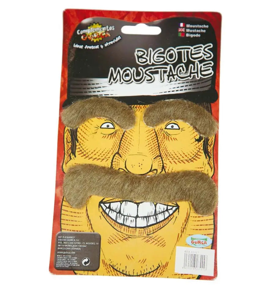 Baffi e sopracciglia BIONDI - tuttocostumi.it