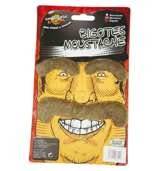 Baffi e sopracciglia BIONDI - tuttocostumi.it