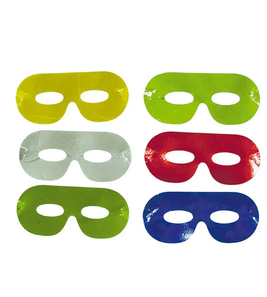 Pacchetto 100 MASCHERE metallizzate - tuttocostumi.it