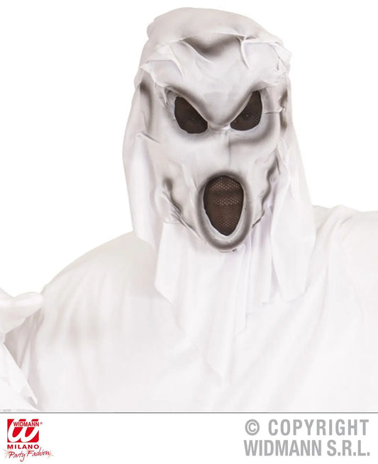 Maschera FANTASMA ULULANTE con cappuccio - tuttocostumi.it