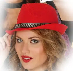 Cappello FEDORA colorato - tuttocostumi.it