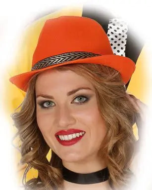 Cappello FEDORA colorato - tuttocostumi.it
