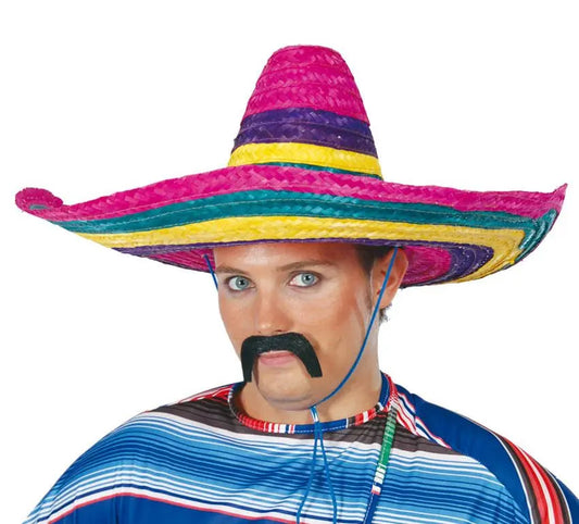 Sombrero MEXICANO 50 cm MULTICOLOR - tuttocostumi.it