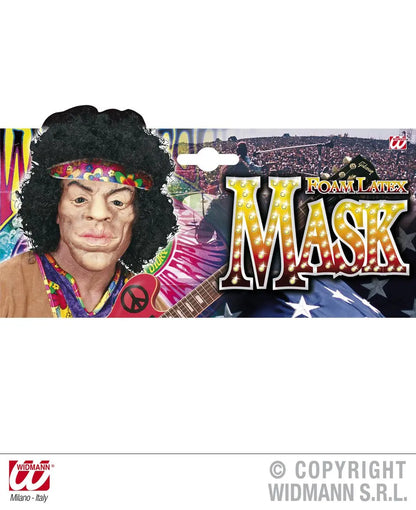 Maschera RE di WOODSTOCK con parrucca riccia - tuttocostumi.it
