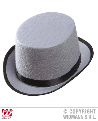 Cilindro GRIGIO in feltro per bambino - tuttocostumi.it