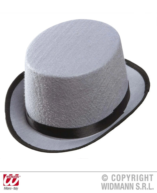 Cilindro GRIGIO in feltro per bambino - tuttocostumi.it