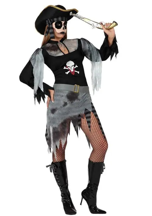 Costume Piratessa del mare FANTASMA - tuttocostumi.it