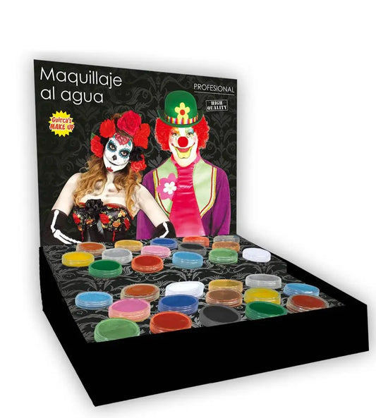Makeup ad acqua 15 gr. VERDE - tuttocostumi.it