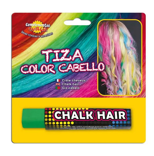 Gessetto per capelli VERDE - tuttocostumi.it