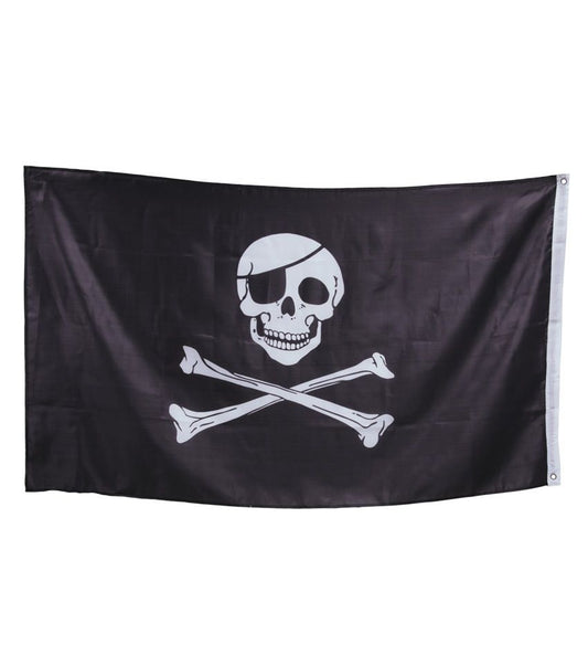 Bandiera PIRATA cm 90 X 150 di Guirca - tuttocostumi.it