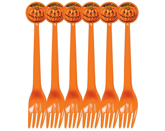 Forchette in plastica ZUCCA di Atosa - tuttocostumi.it