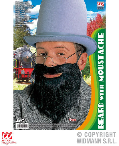 Barba con baffi - tuttocostumi.it