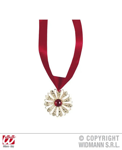Collana con medaglione e gemma - tuttocostumi.it