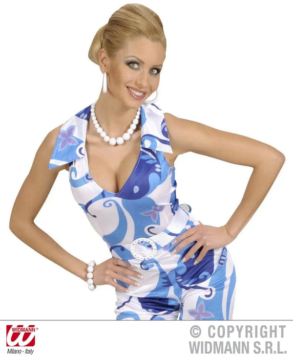 Collana ANNI 70 bianca - tuttocostumi.it