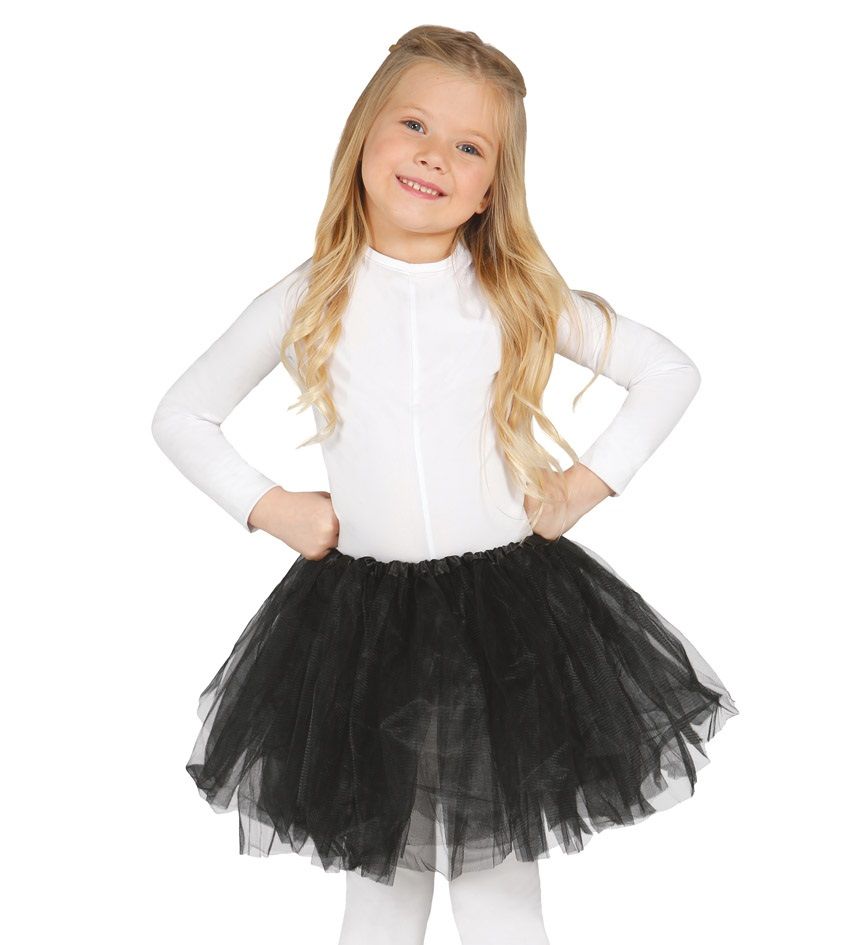Tutu NERO bambina di Guirca - tuttocostumi.it