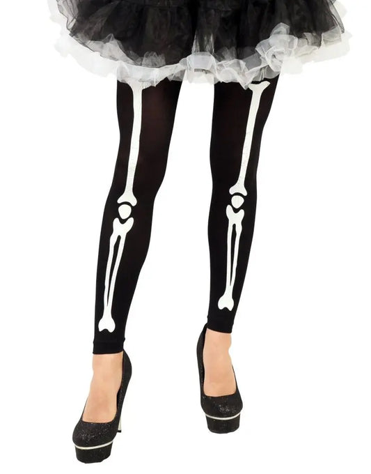Leggings scheletro - tuttocostumi.it