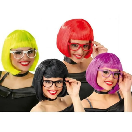Occhiali SENZA LENTE e MONTATURA COLORATA - tuttocostumi.it