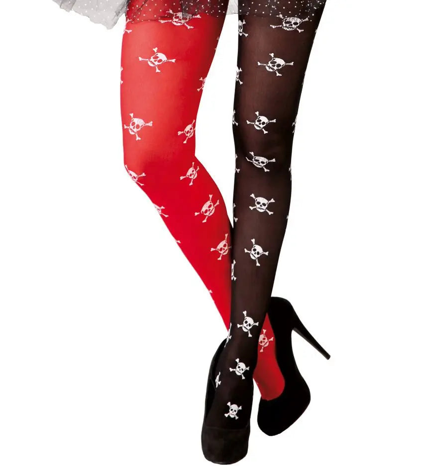 Collant pirata doppio colore - tuttocostumi.it