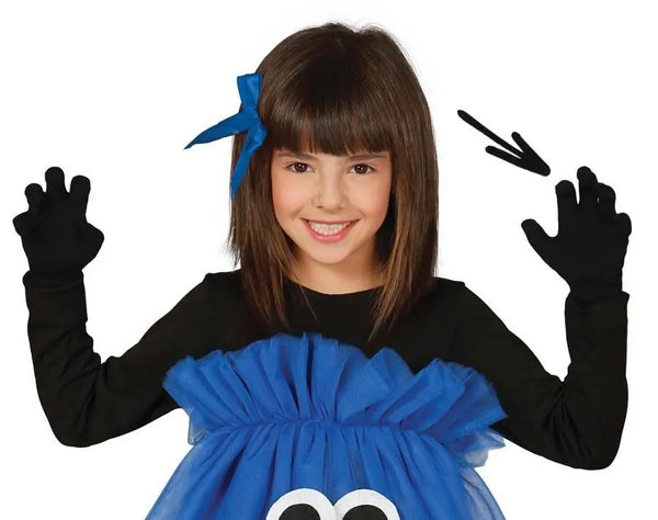 Guanti neri bambini - tuttocostumi.it