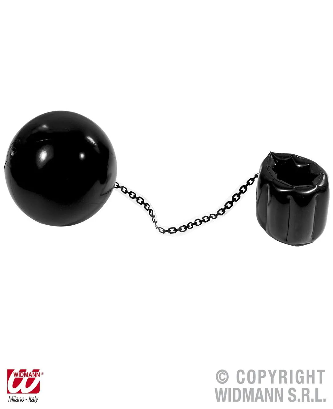 Palla al piede GONFIABILE 25 cm - tuttocostumi.it