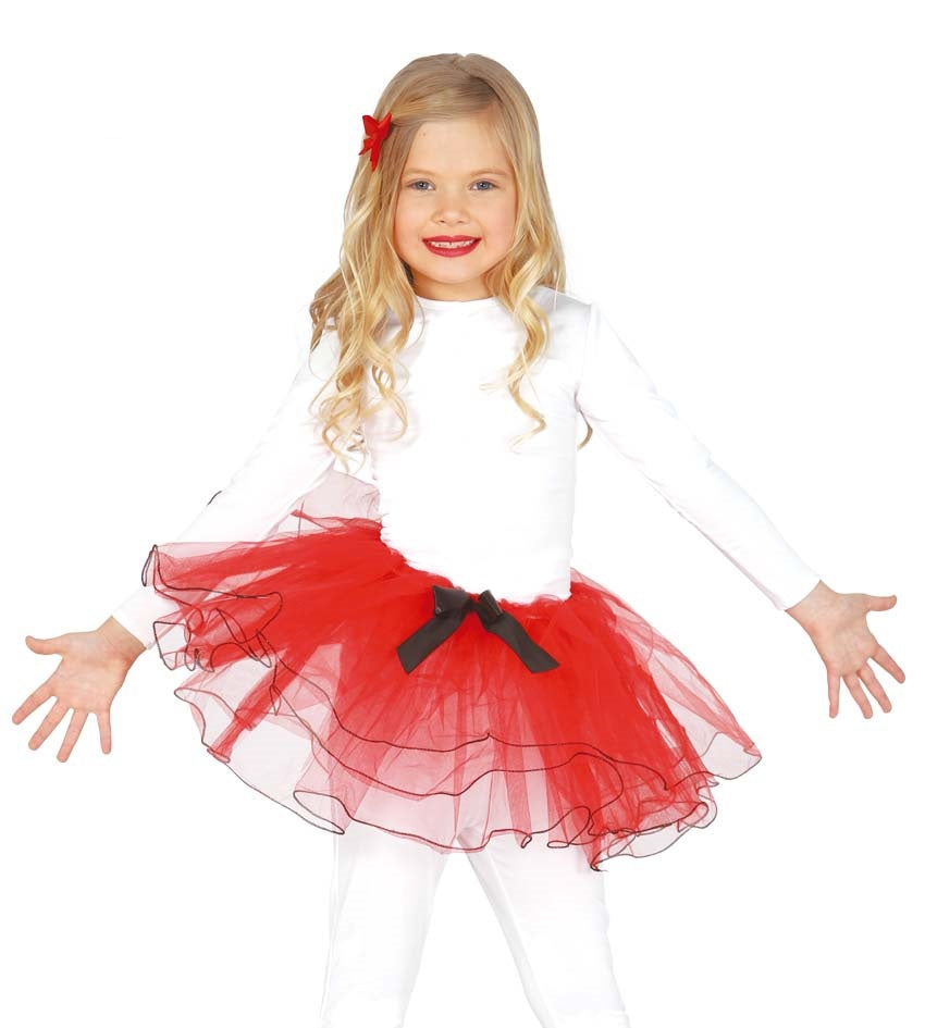 TUTU rosso da bambina di Guirca - tuttocostumi.it