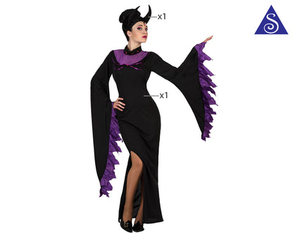 Costume ELEGANTE MALEFICA di Atosa - tuttocostumi.it