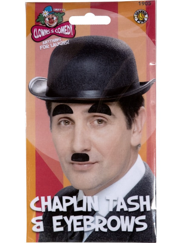 BAFFETTI e SOPRACCIGLIA CHAPLIN di Smiffys - tuttocostumi.it