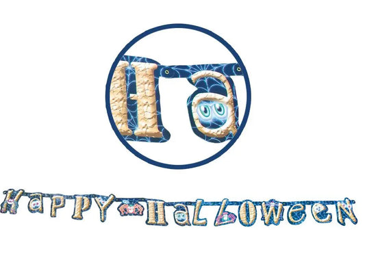 Striscione HAPPY HALLOWEEN - tuttocostumi.it