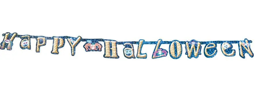 Striscione HAPPY HALLOWEEN - tuttocostumi.it