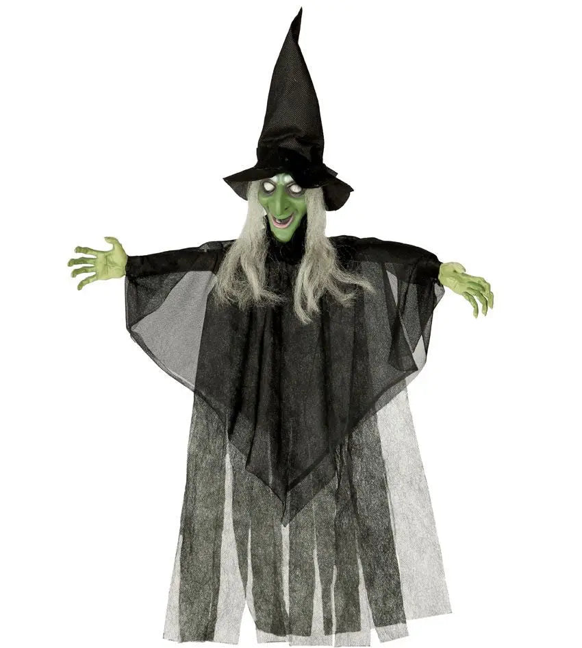 STREGA VERDE da appendere 60 cm - tuttocostumi.it