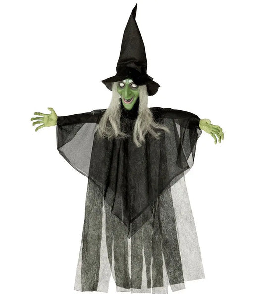 STREGA VERDE da appendere 60 cm - tuttocostumi.it