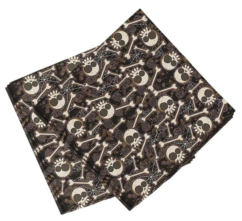 Tovaglioli carta SCHELETRI - tuttocostumi.it