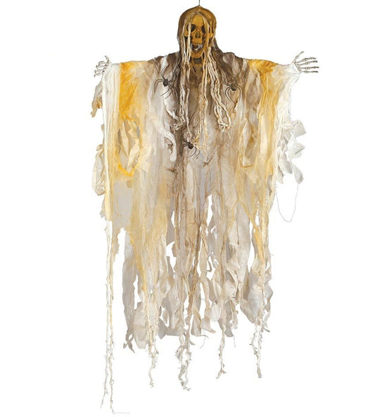 SCHELETRO CON LUCI da appendere 140 cm di Guirca - tuttocostumi.it