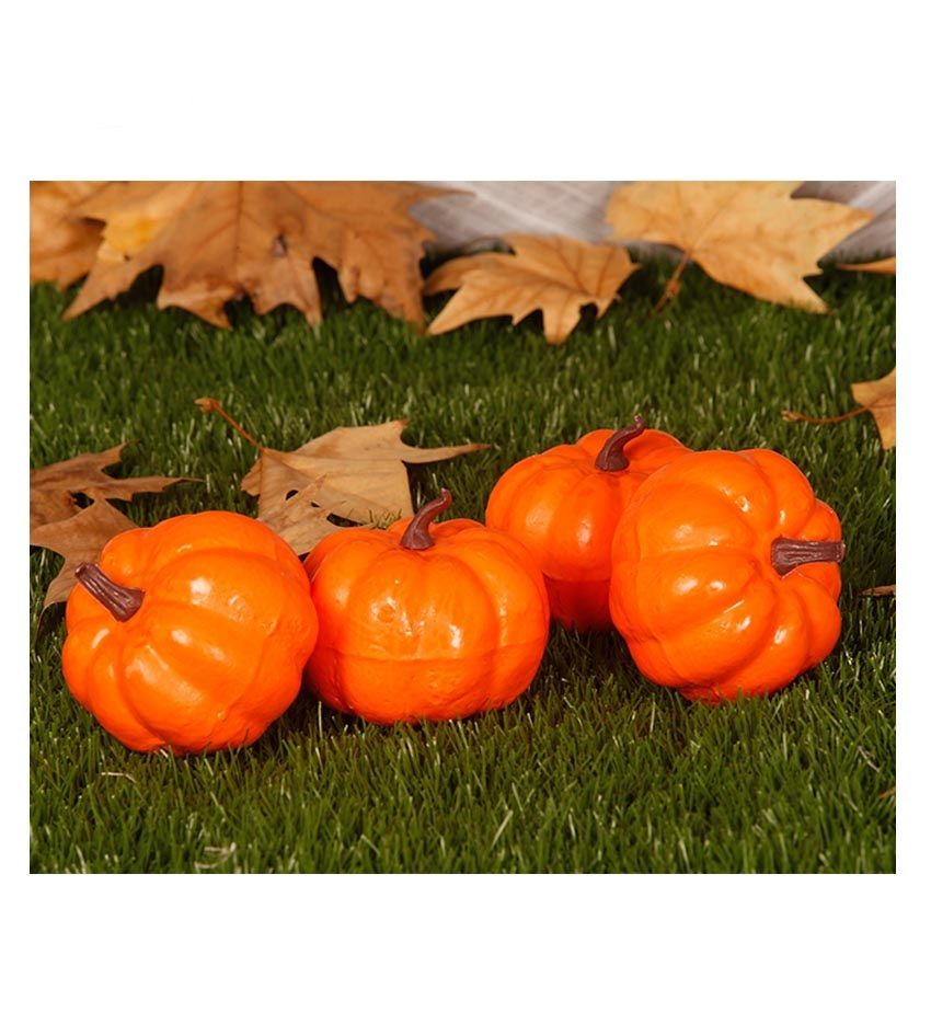 Set da 4 ZUCCHE da 10 cm di Guirca - tuttocostumi.it