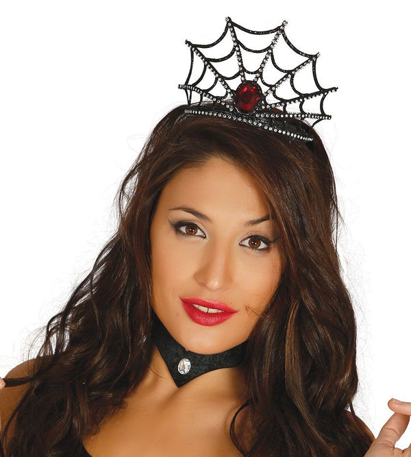 Diadema REGINA DEI RAGNI di Guirca - tuttocostumi.it