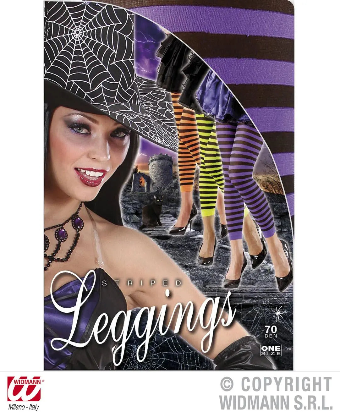 Leggings RIGATI 70 denari - tuttocostumi.it