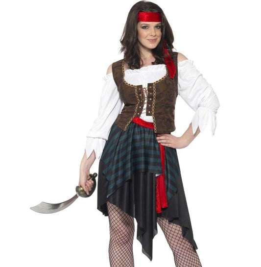 Costume PIRATESSA ISOLE ANTILLE di Smiffys - tuttocostumi.it