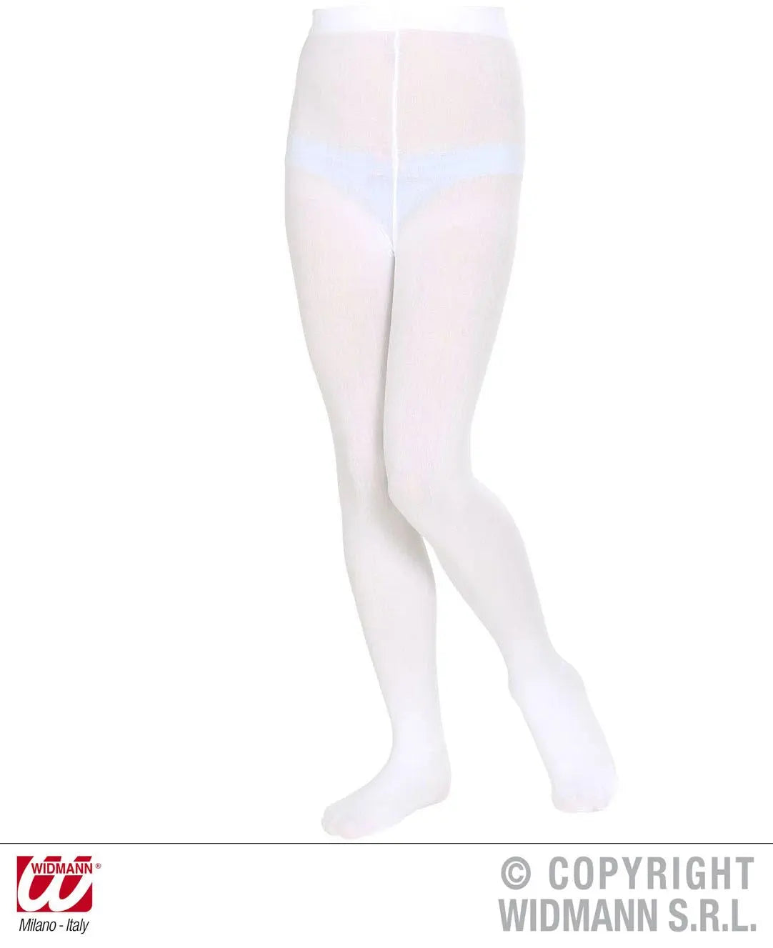 Collant BIANCHI 40 den bambina - tuttocostumi.it