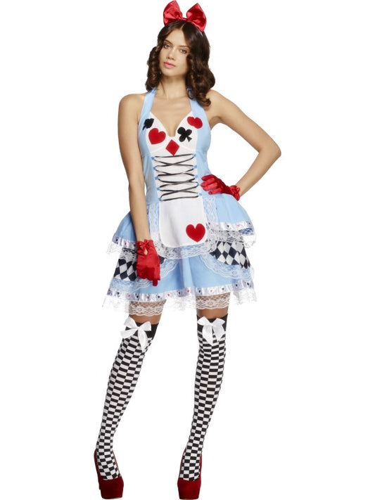 Costume MISS WONDERLAND lusso di Smiffys - tuttocostumi.it