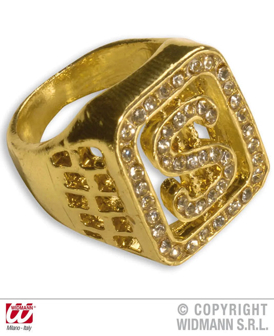 Anello $ strass - tuttocostumi.it