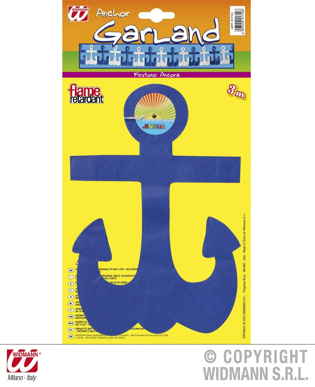 Festone ANCORA ignifugo - tuttocostumi.it