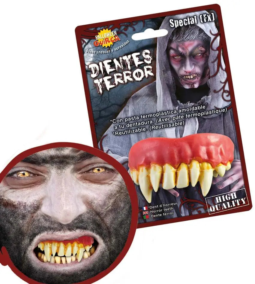 Denti TERMOPLASTICI maligni - tuttocostumi.it